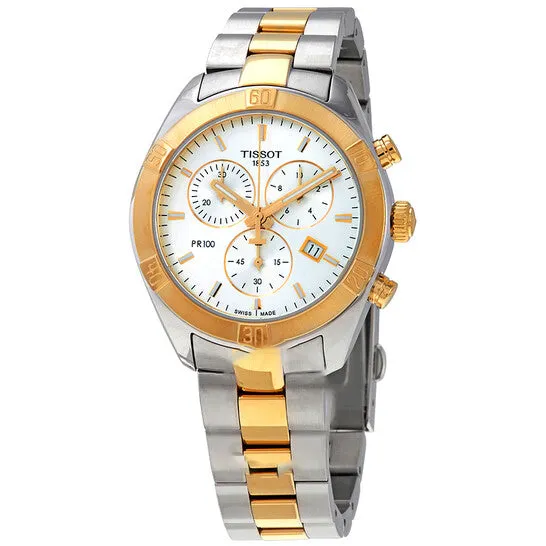 Watches JMS always Original Tissot PR 100 Chronograph Quartz Silver Dial Ladies Watch T1019172203100 Watches JMS always Original Tissot PR 100 Chronograph Quartz Silver Dial Ladies Watch T1019172203100