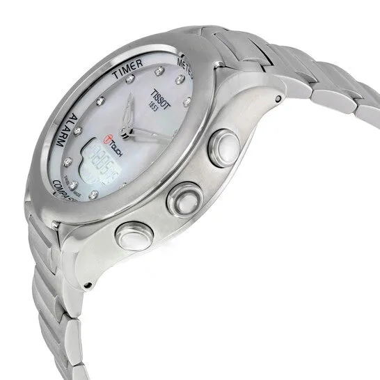 Watches JMS always Original Tissot TTouch Expert Solar Perpetual Alarm Chronograph Diamond Ladies Watch T0752201110600 Watches JMS always Original Tissot TTouch Expert Solar Perpetual Alarm Chronograph Diamond Ladies Watch T0752201110600