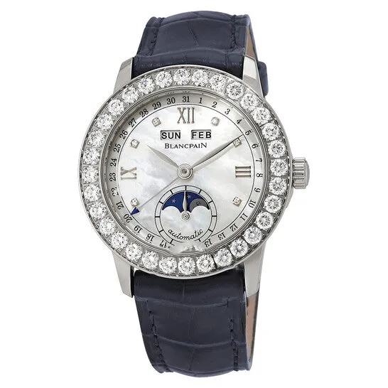Watches Original Blancpain Leman Automatic Ladies Watch 23601991A55B JMS always Watches Original Blancpain Leman Automatic Ladies Watch 23601991A55B JMS always