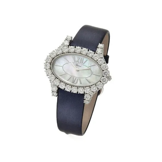 Watches Original Chopard LHeure Diamant Oval Diamond Mother of Pearl Dial Ladies Watch 13A3761002 JMS always Watches Original Chopard LHeure Diamant Oval Diamond Mother of Pearl Dial Ladies Watch 13A3761002 JMS always