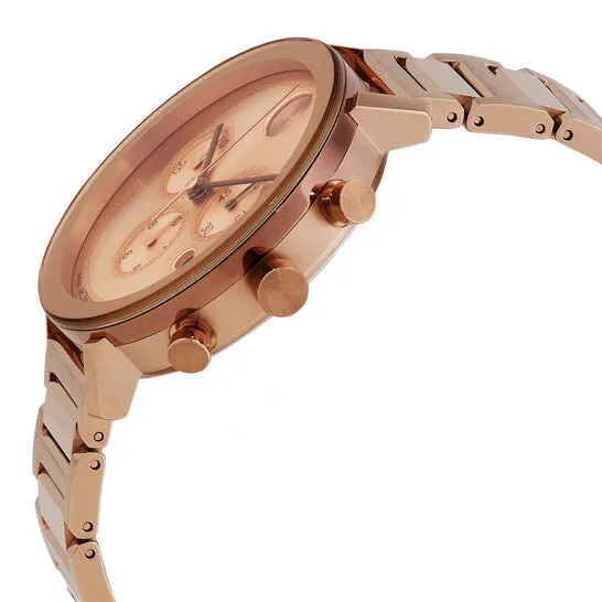 Watches Original Movado BOLD Evolution Chronograph Carnation Gold Dial Ladies Watch 3600789 JMS always Watches Original Movado BOLD Evolution Chronograph Carnation Gold Dial Ladies Watch 3600789 JMS always