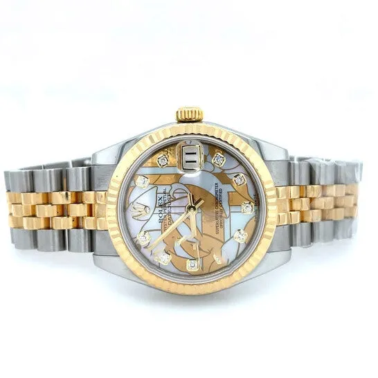 Watches Original Preowned Rolex Lady Datejust Automatic Diamond Ladies Watch 178273 MDJ JMS always Watches Original Preowned Rolex Lady Datejust Automatic Diamond Ladies Watch 178273 MDJ JMS always